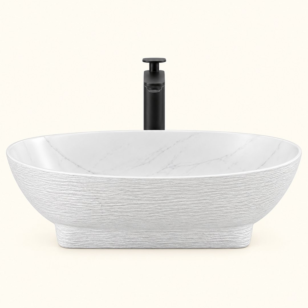 Sonet ERA OVEL - 002, table top basin (view 3)